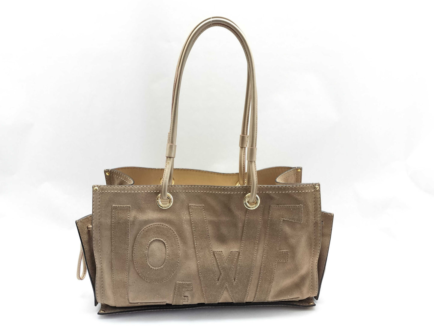 LOEWE Suede Tote Bag