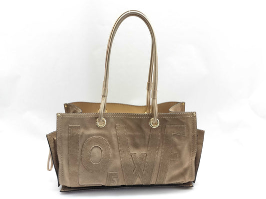 LOEWE Suede Tote Bag