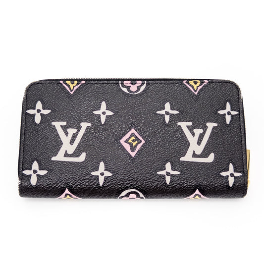 LOUIS VUITTON Monogram Wild at Heart Zippy Wallet M80683 Wallet with Box and Dust Bag