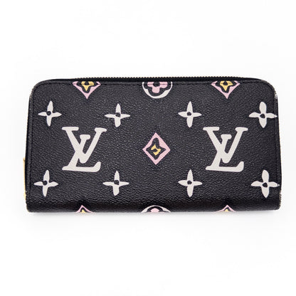 LOUIS VUITTON Monogram Wild at Heart Zippy Wallet M80683 Wallet with Box and Dust Bag