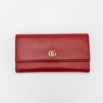 GUCCI GG Petit Marmont 456116 Wallet with Box and Dust Bag