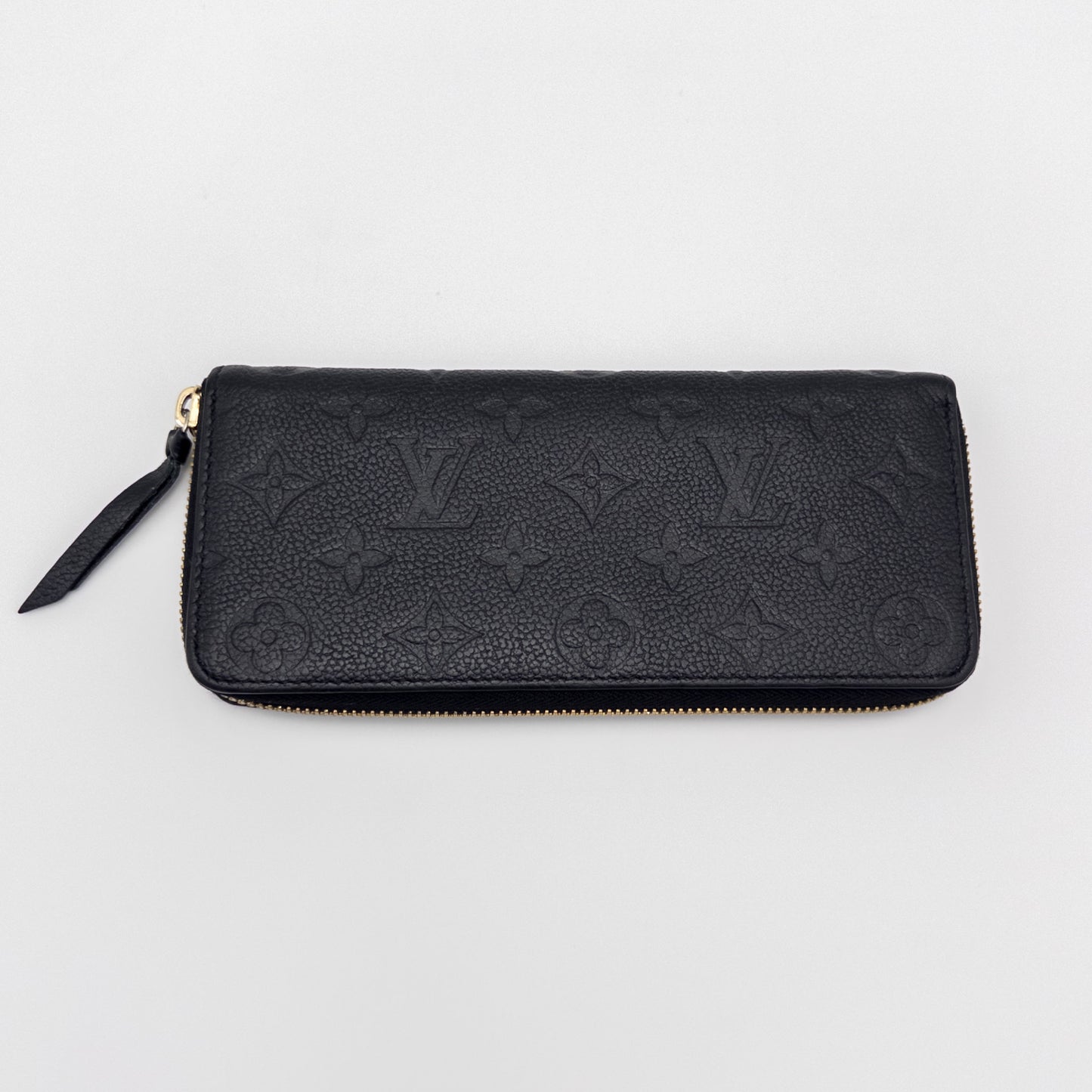 LOUIS VUITTON Monogram Empreinte Portefeuille Clemence M60171 Wallet with Dust Bag