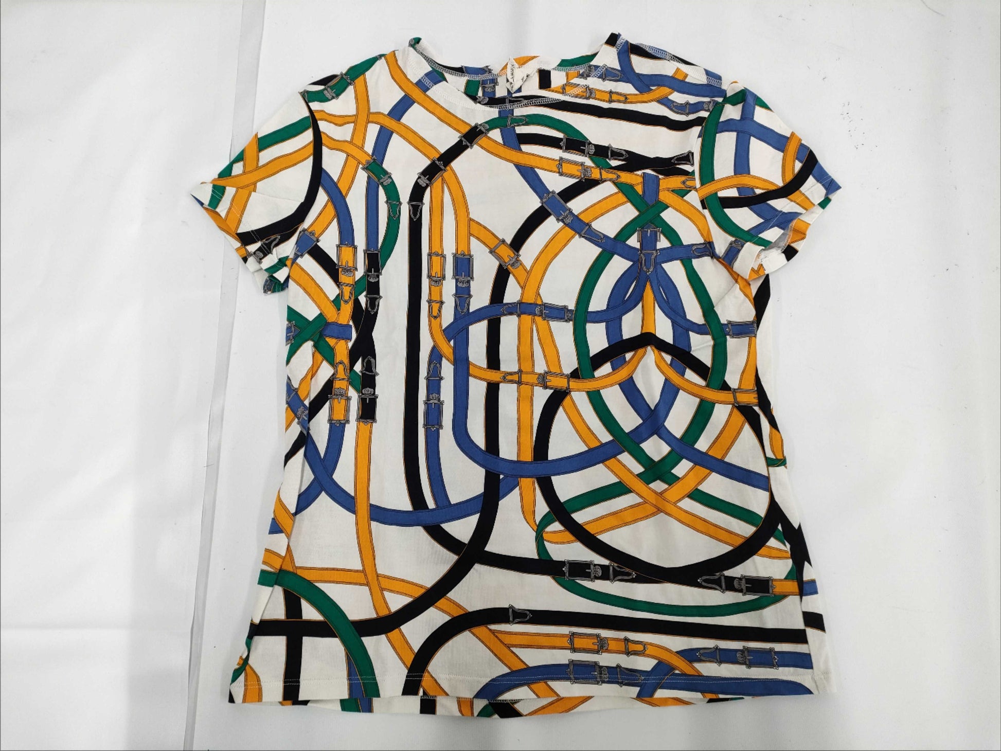 HERMES HERMES Short Sleeve T-Shirt Size 38 T-Shirt