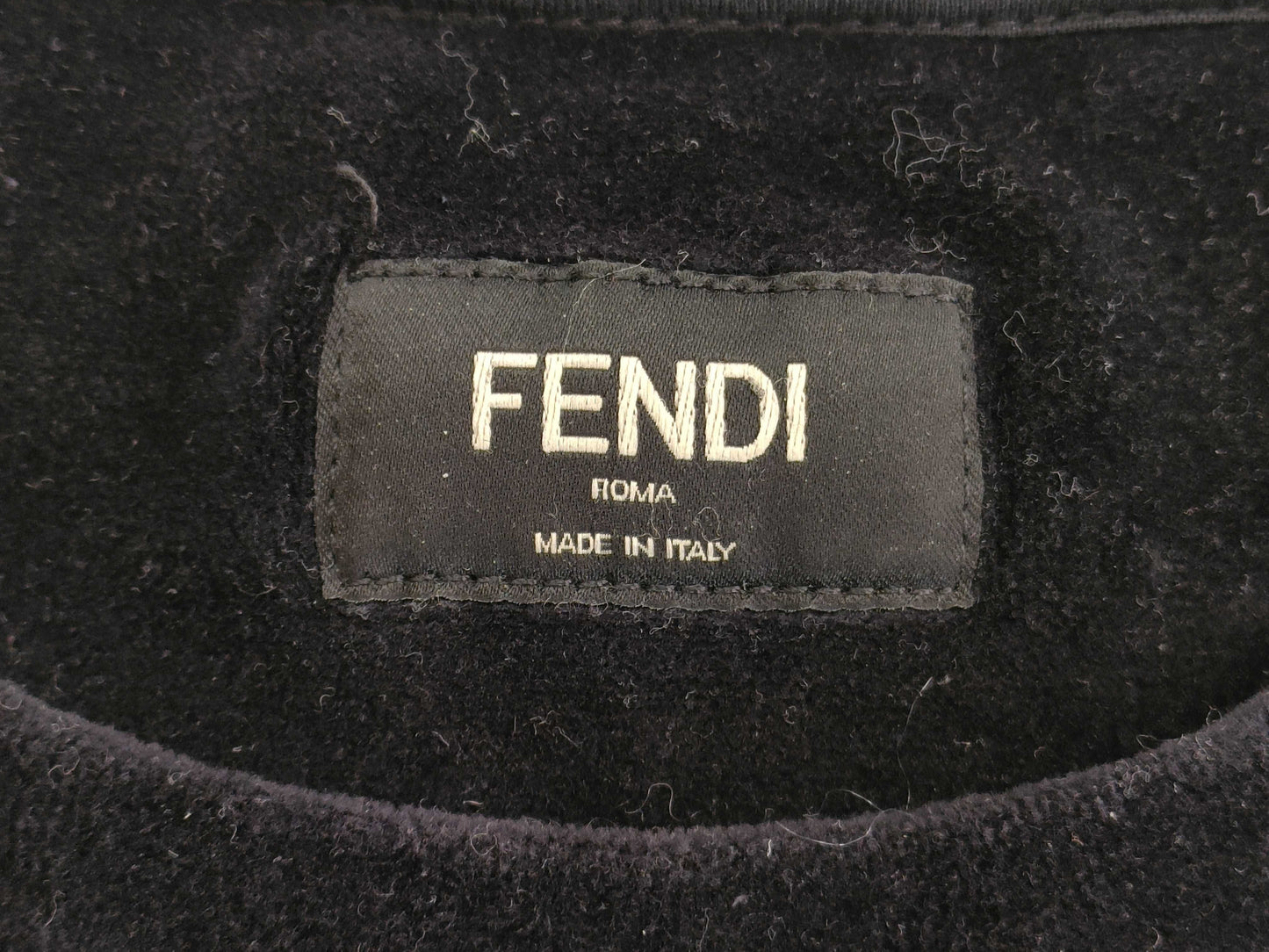 FENDI FENDI Velvet Sweat Top