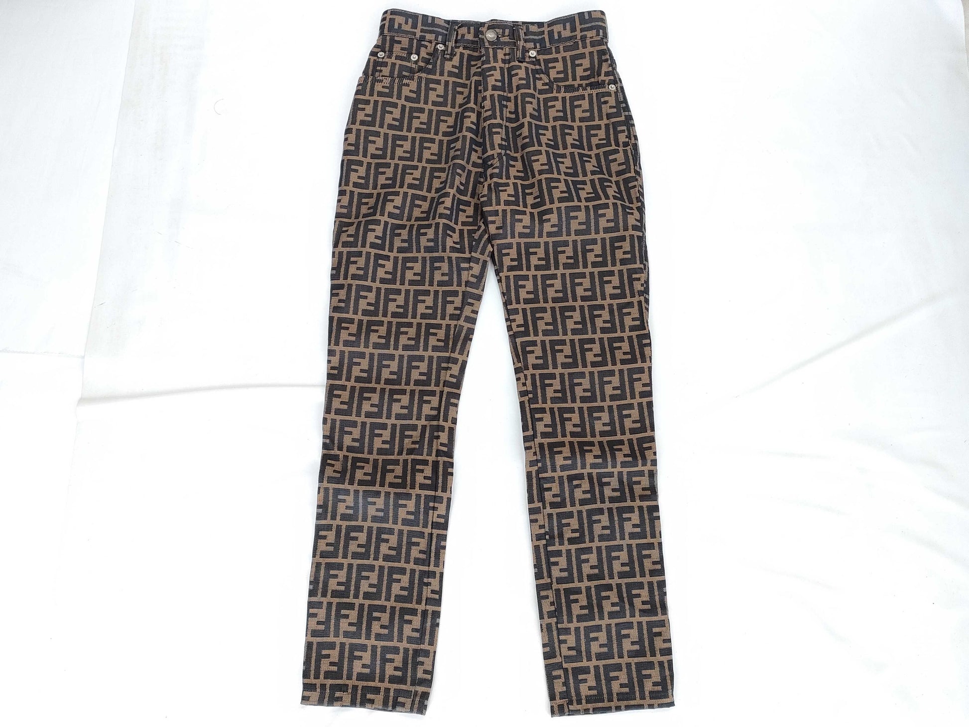 FENDI Zucca pattern pants