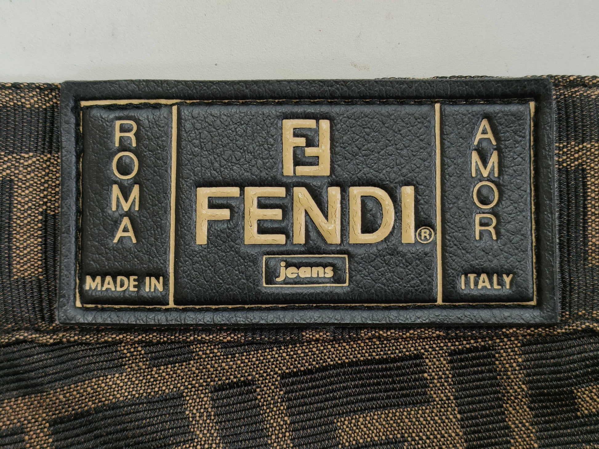 FENDI Zucca pattern pants