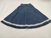 VALENTINO denim skirt size 38 skirt