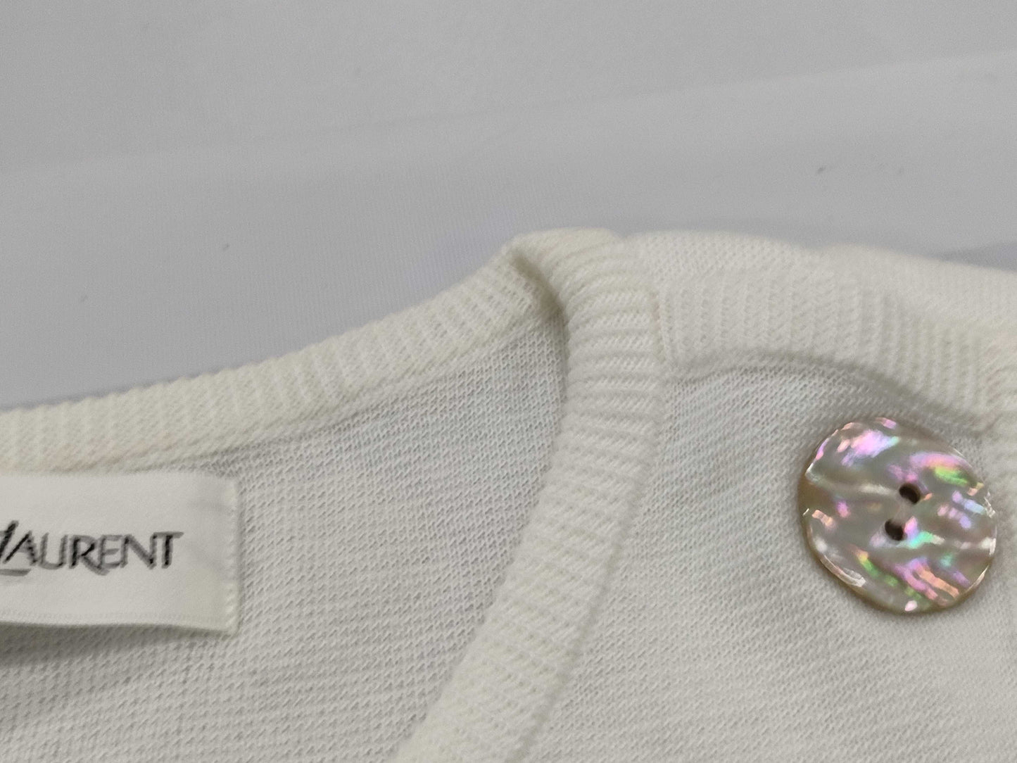 Yves Saint-Laurent Short Sleeve Knit, Size M Other Apparel