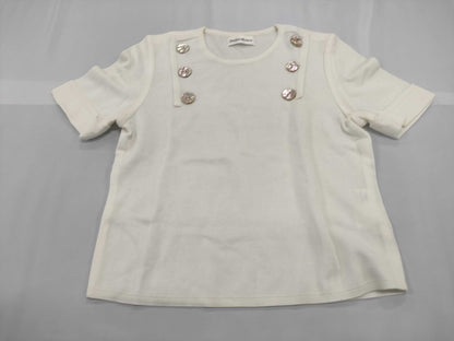 Yves Saint-Laurent Short Sleeve Knit, Size M Other Apparel
