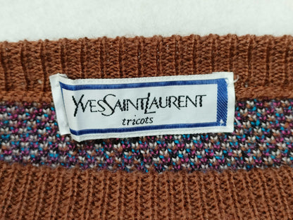 Yves Saint Laurent Yves Saint-Laurent Long Sleeve Knit Top