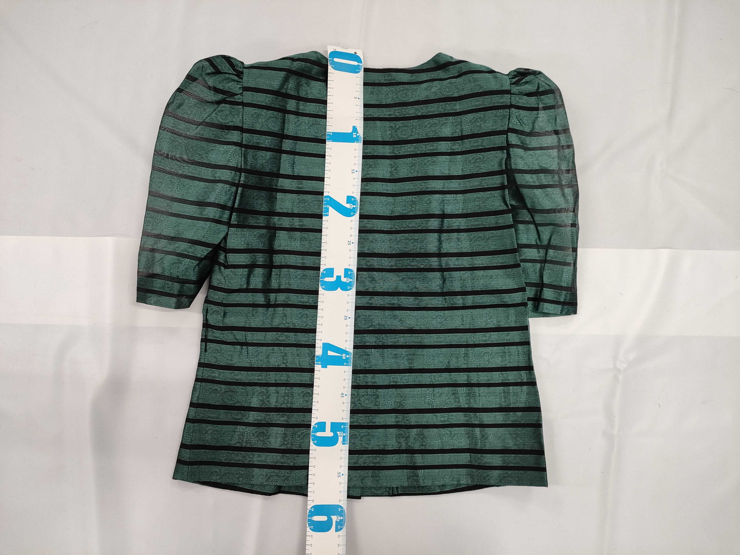 GIVENCHY puff sleeve short sleeve top size 10 tops