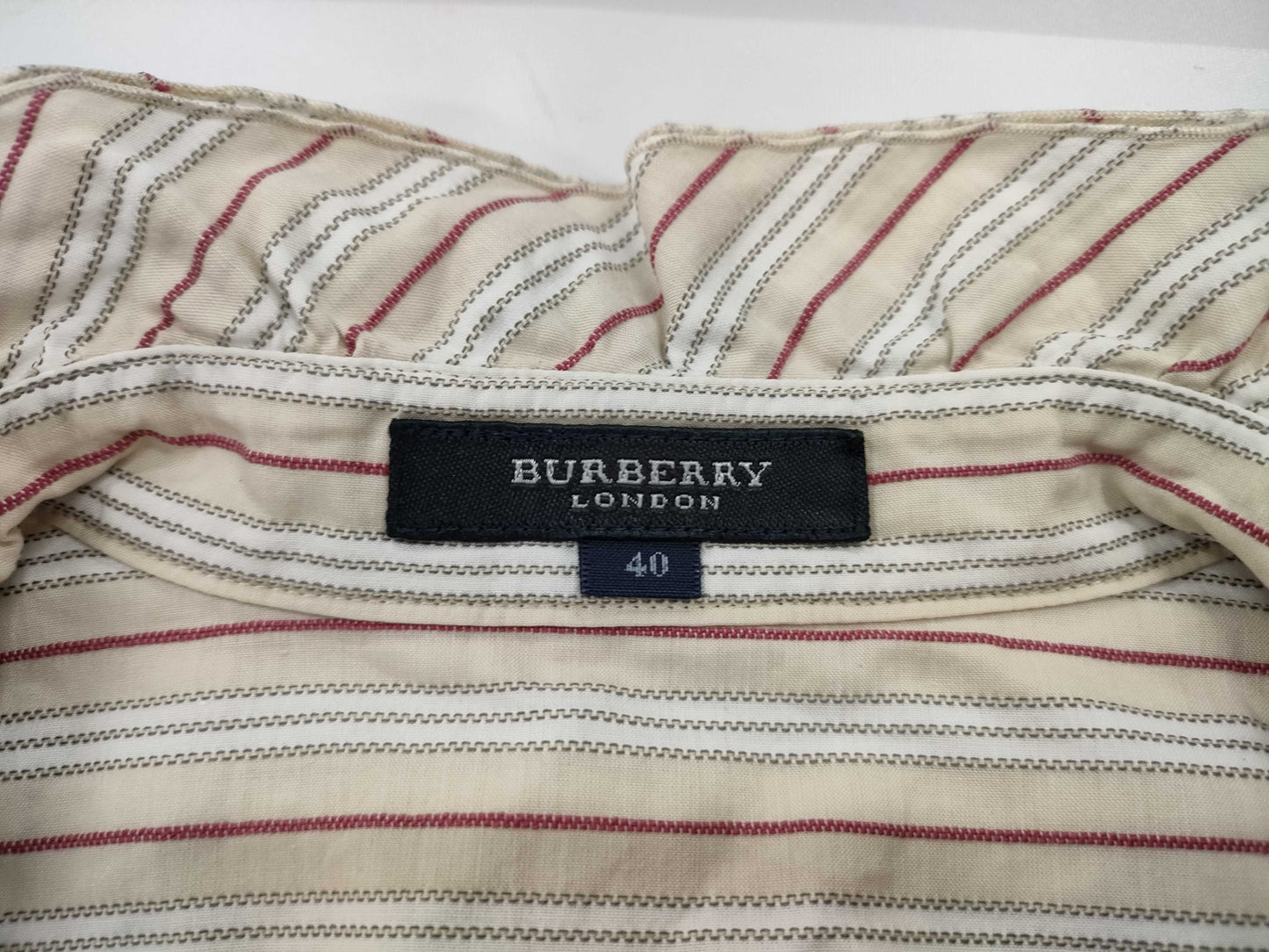BURBERRY LONDON Short Sleeve Shirt Size 40 Shirt