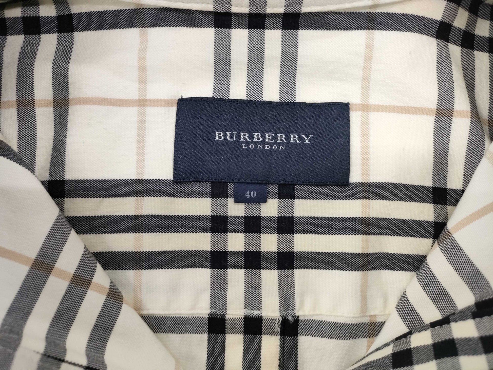 BURBERRY Belted Shirt Size 40 Shirt