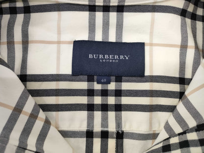 BURBERRY Belted Shirt Size 40 Shirt