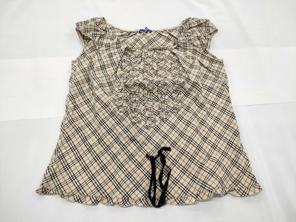 BURBERRY BURBERRY ruffle blouse size 38 tops