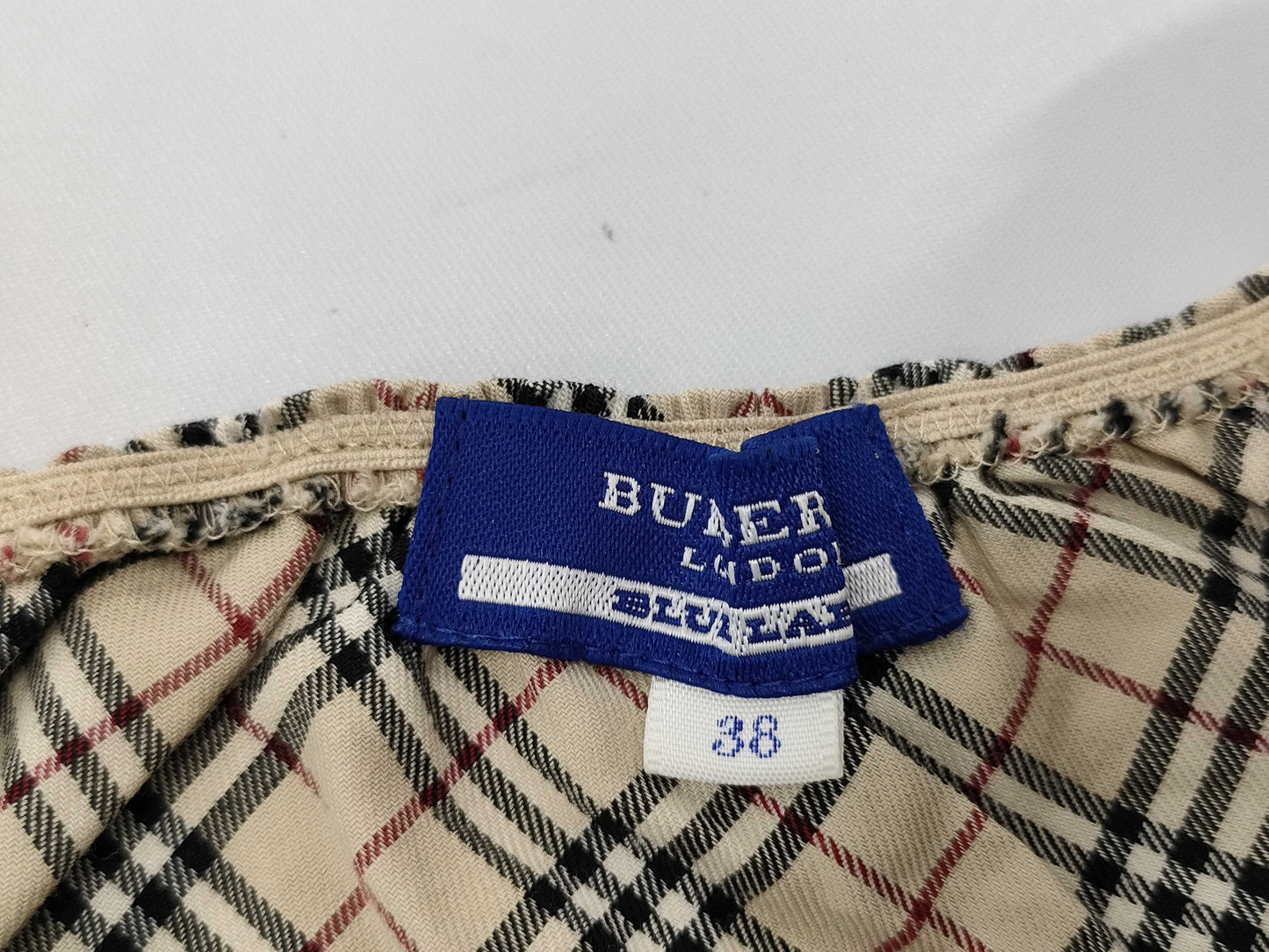 BURBERRY BURBERRY ruffle blouse size 38 tops