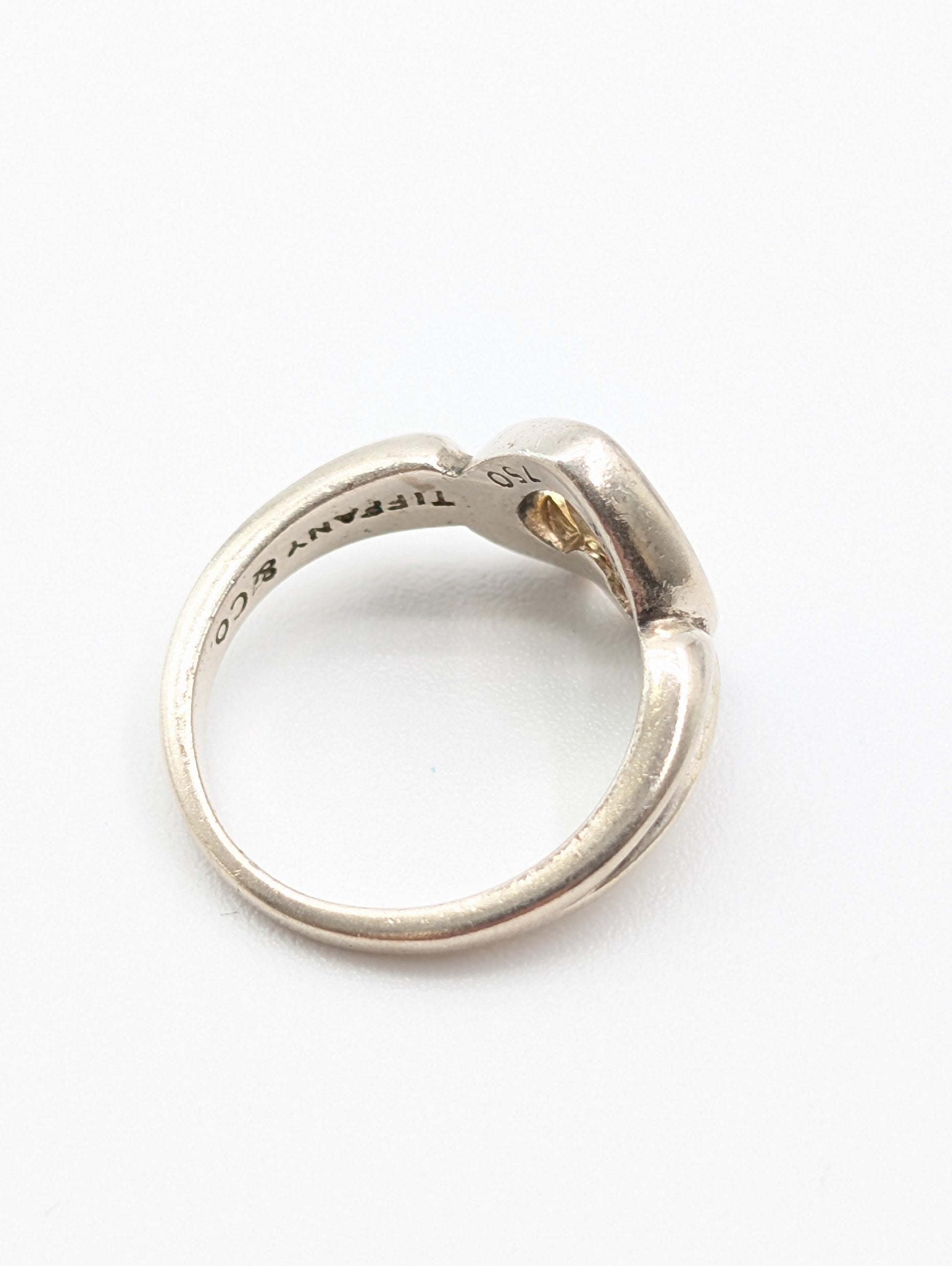 Tiffany & Co. Tiffany 750 Ribbon Combination 925 3.4g Ring