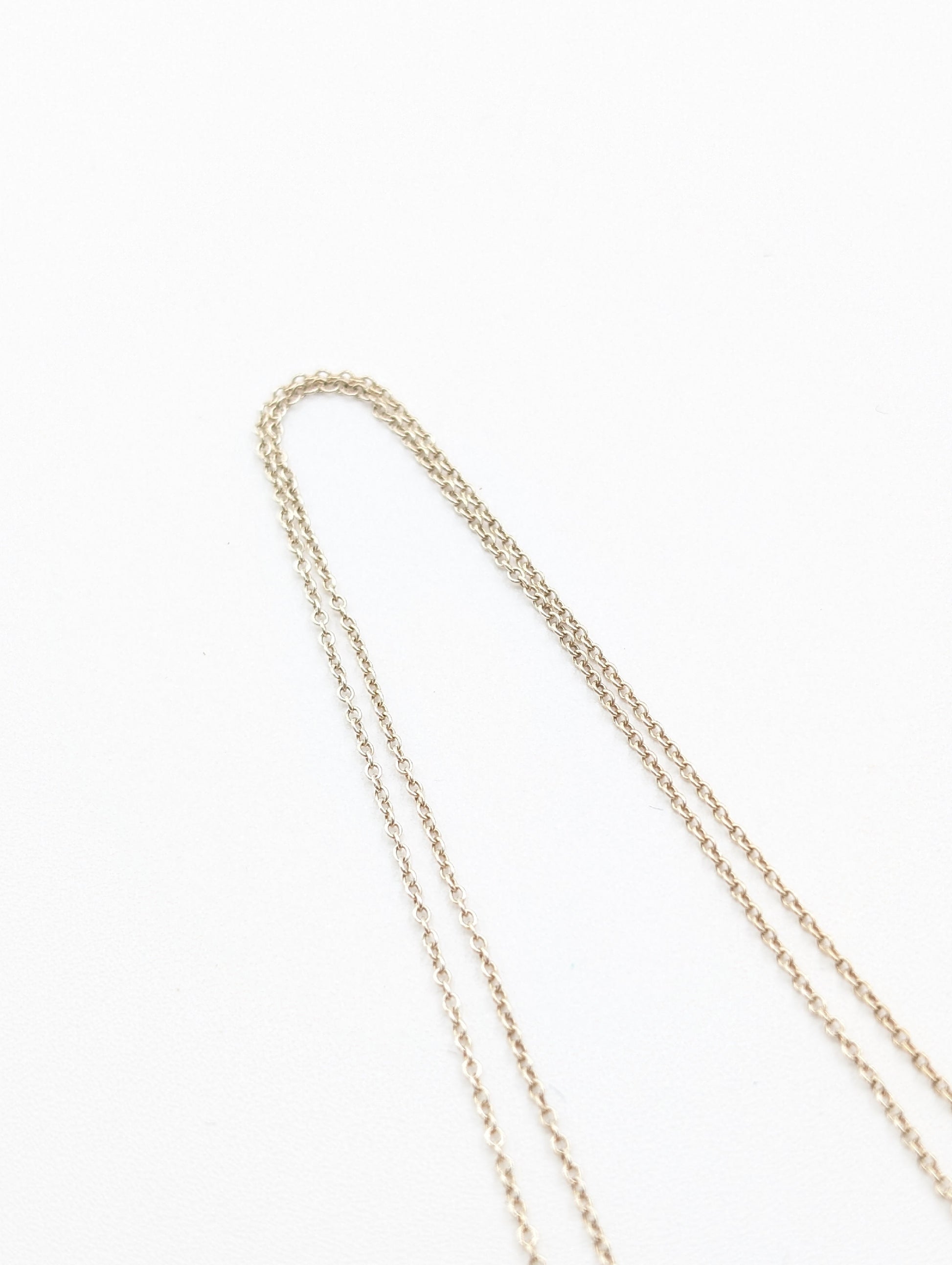 Tiffany & Co. Tiffany Interlocking Necklace 925 2.8g Necklace