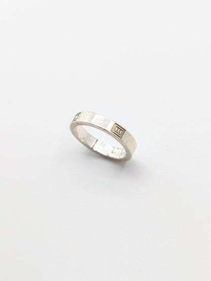 Tiffany & Co. Atlas Tiffany Ring, 925, 3.2g