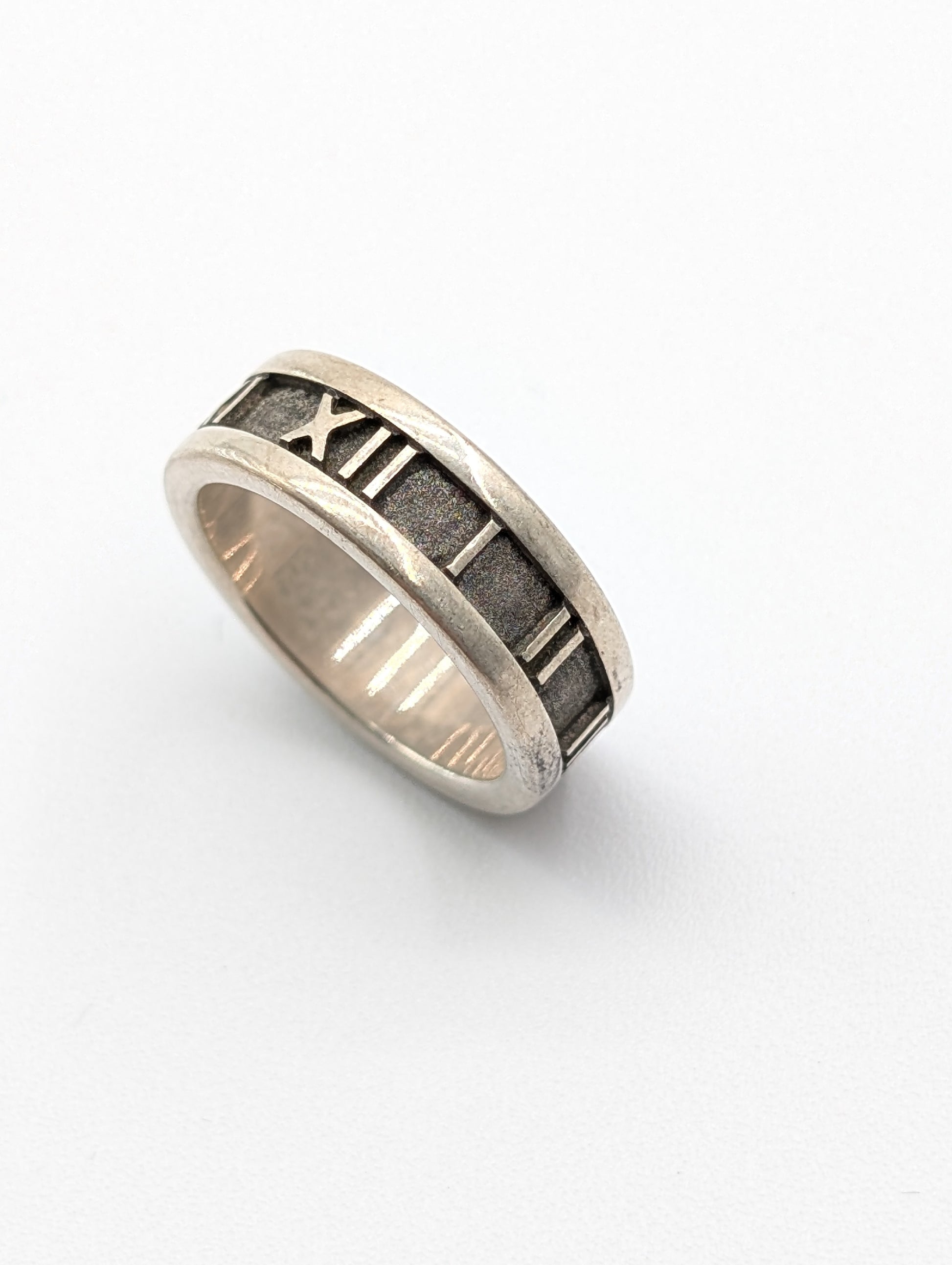 Tiffany & Co. Atlas Tiffany Ring, 925, 5.6g