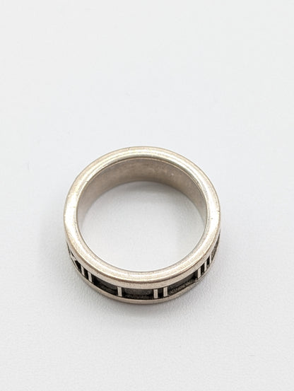 Tiffany & Co. Atlas Tiffany Ring, 925, 5.6g