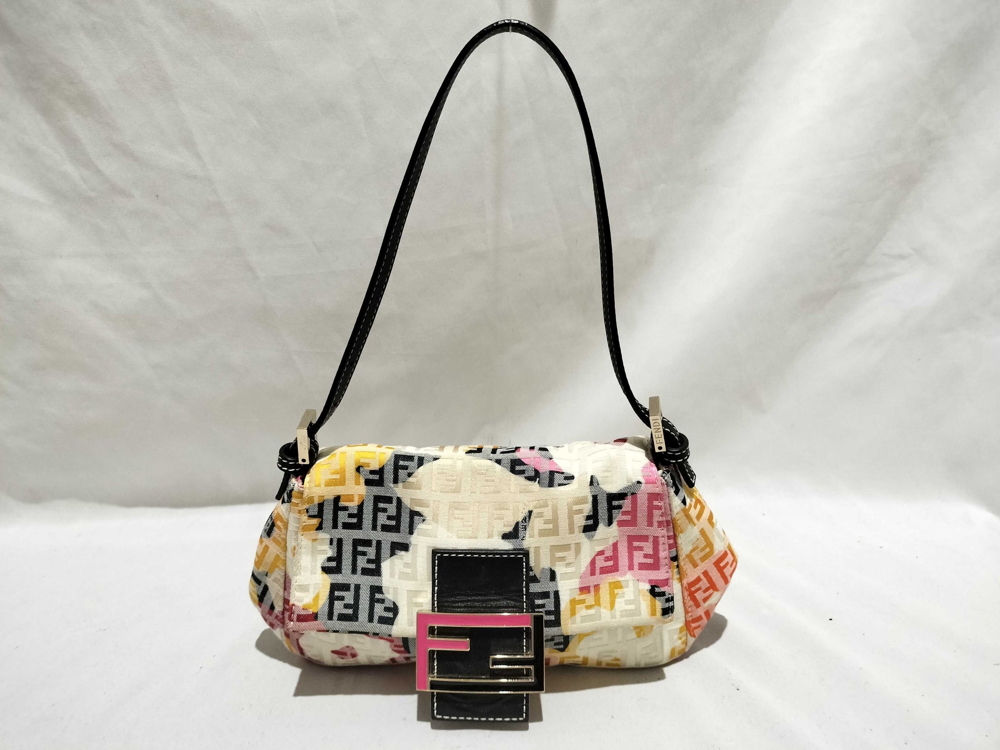 FENDI Mamma Bucket Zucca Multicolor Handbag