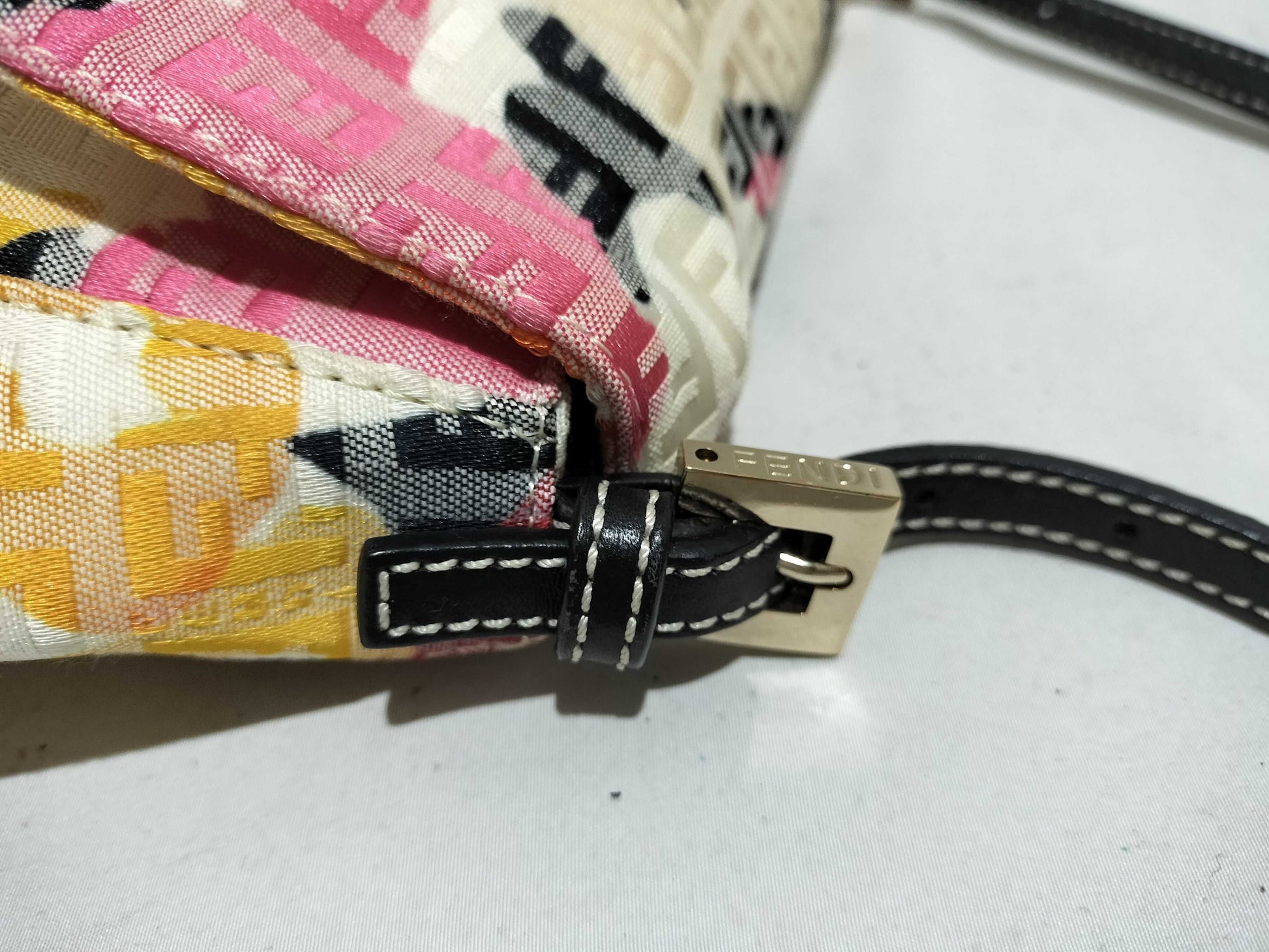 FENDI Mamma Bucket Zucca Multicolor Handbag