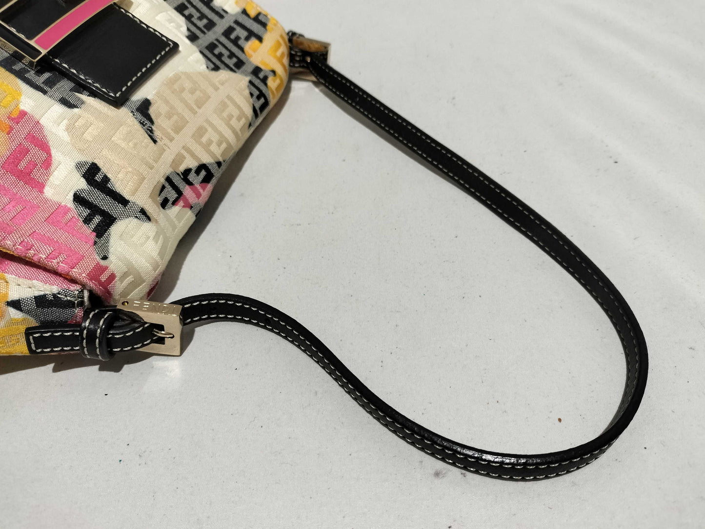 FENDI Mamma Bucket Zucca Multicolor Handbag