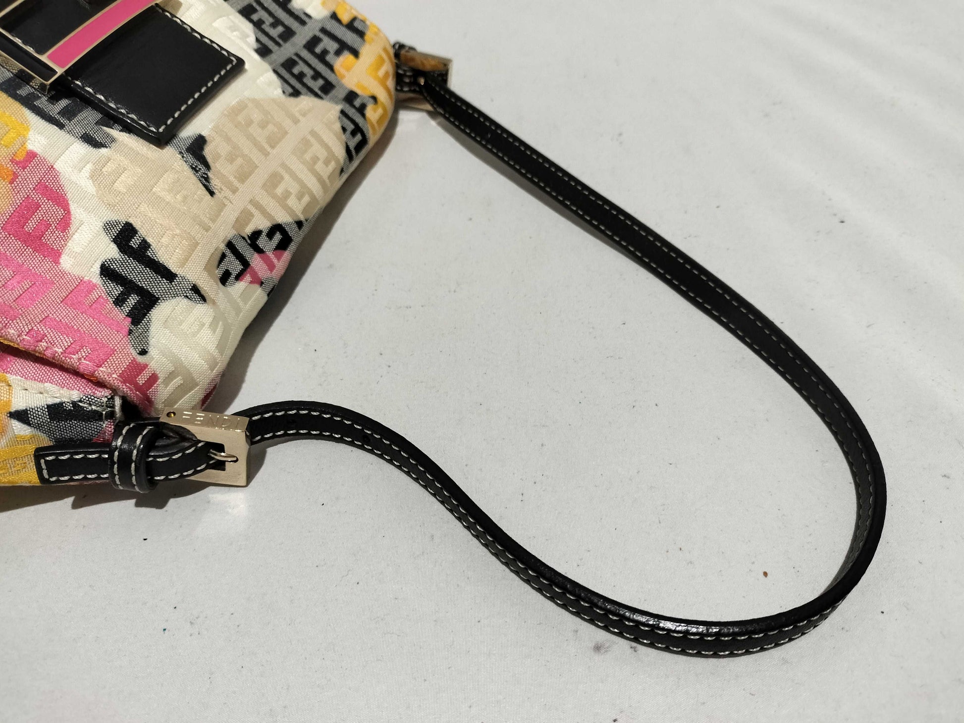 FENDI Mamma Bucket Zucca Multicolor Handbag