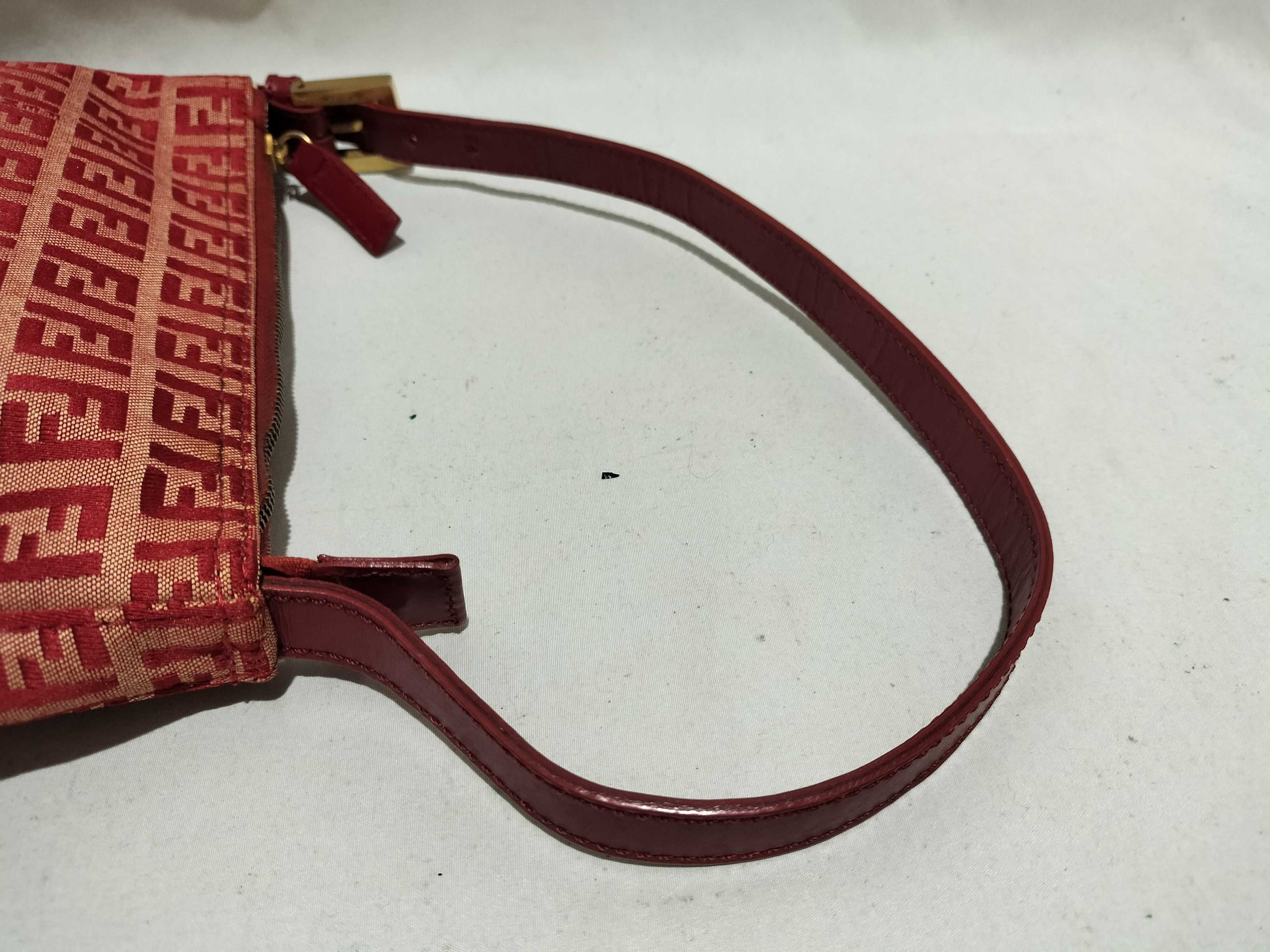 FENDI Accessory Pouch Zucchino Handbag