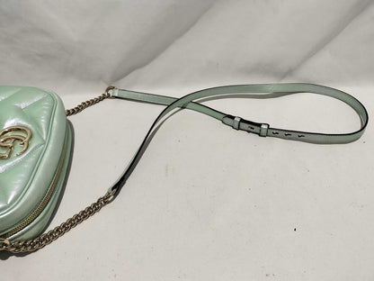 GUCCI GG Marmont Aurora Shoulder Bag