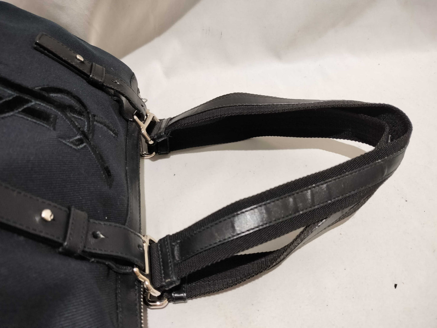 Yves Saint Laurent Cassandra Mini Boston Bag with Dust Bag