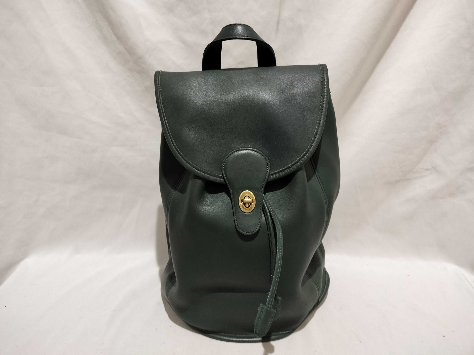 COACH Old Coach Backpack Green Backpack