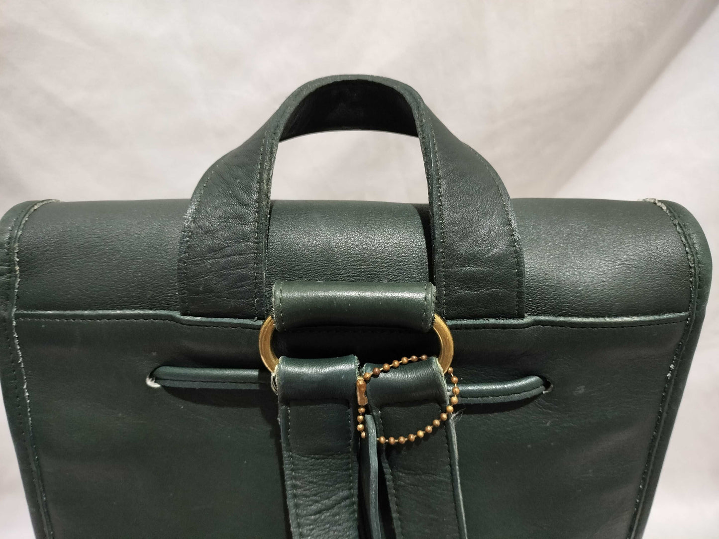 COACH Old Coach Backpack Green Backpack