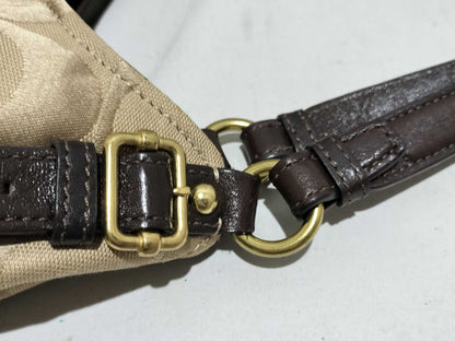 COACH Signature Coach Hobo Shoulder Bag Signature Shoulder Bag