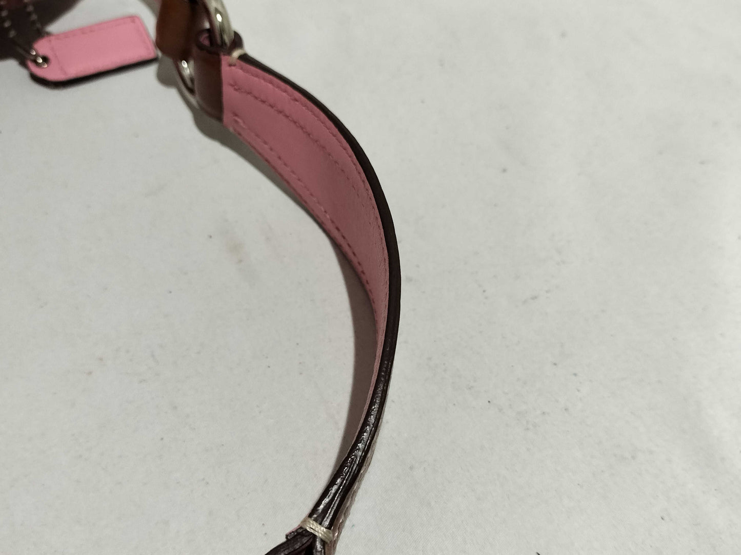 COACH Suede Shoulder Bag with Fringe Handbag