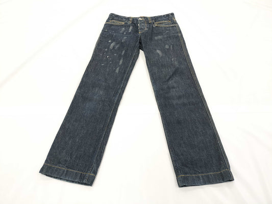 DOLCE & GABBANA Dolce & Gabbana Denim Pants, Painted, Size 28