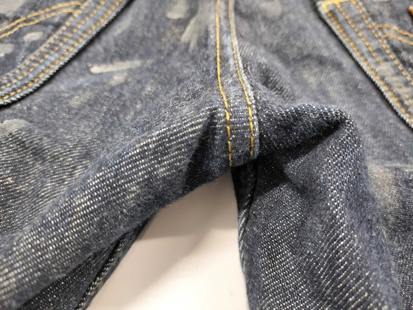 DOLCE & GABBANA Dolce & Gabbana Denim Pants, Painted, Size 28