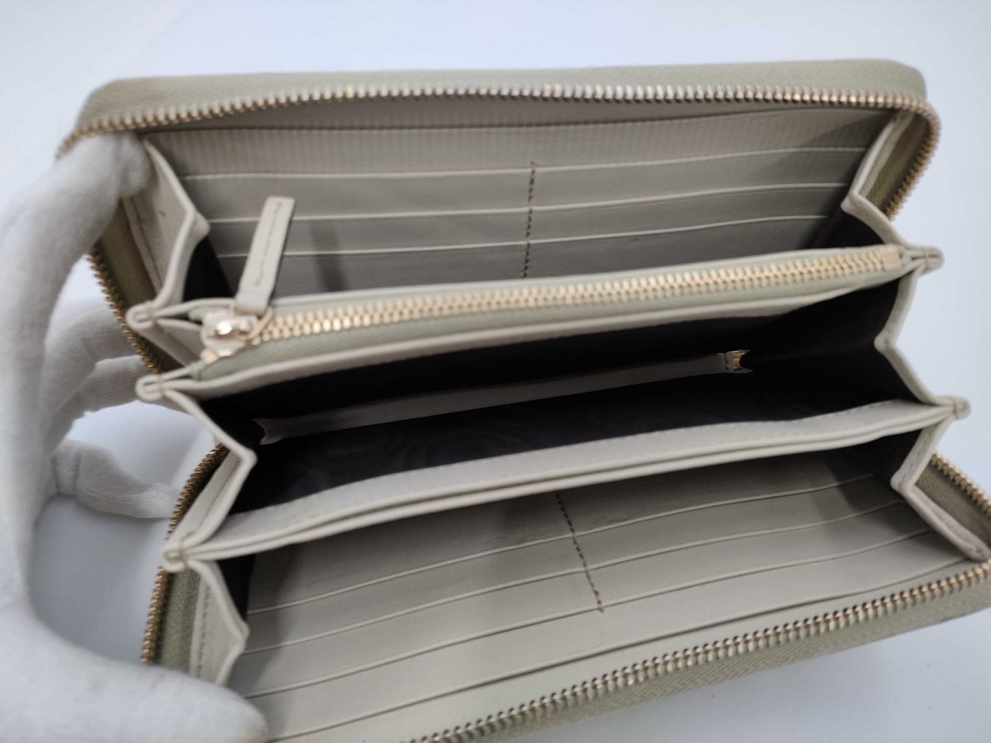 GUCCI Guccissima 323397 Round Long Wallet