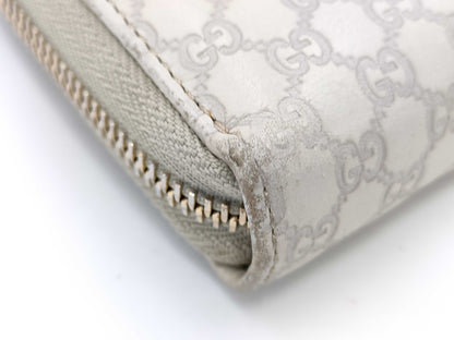 GUCCI Guccissima 323397 Round Long Wallet