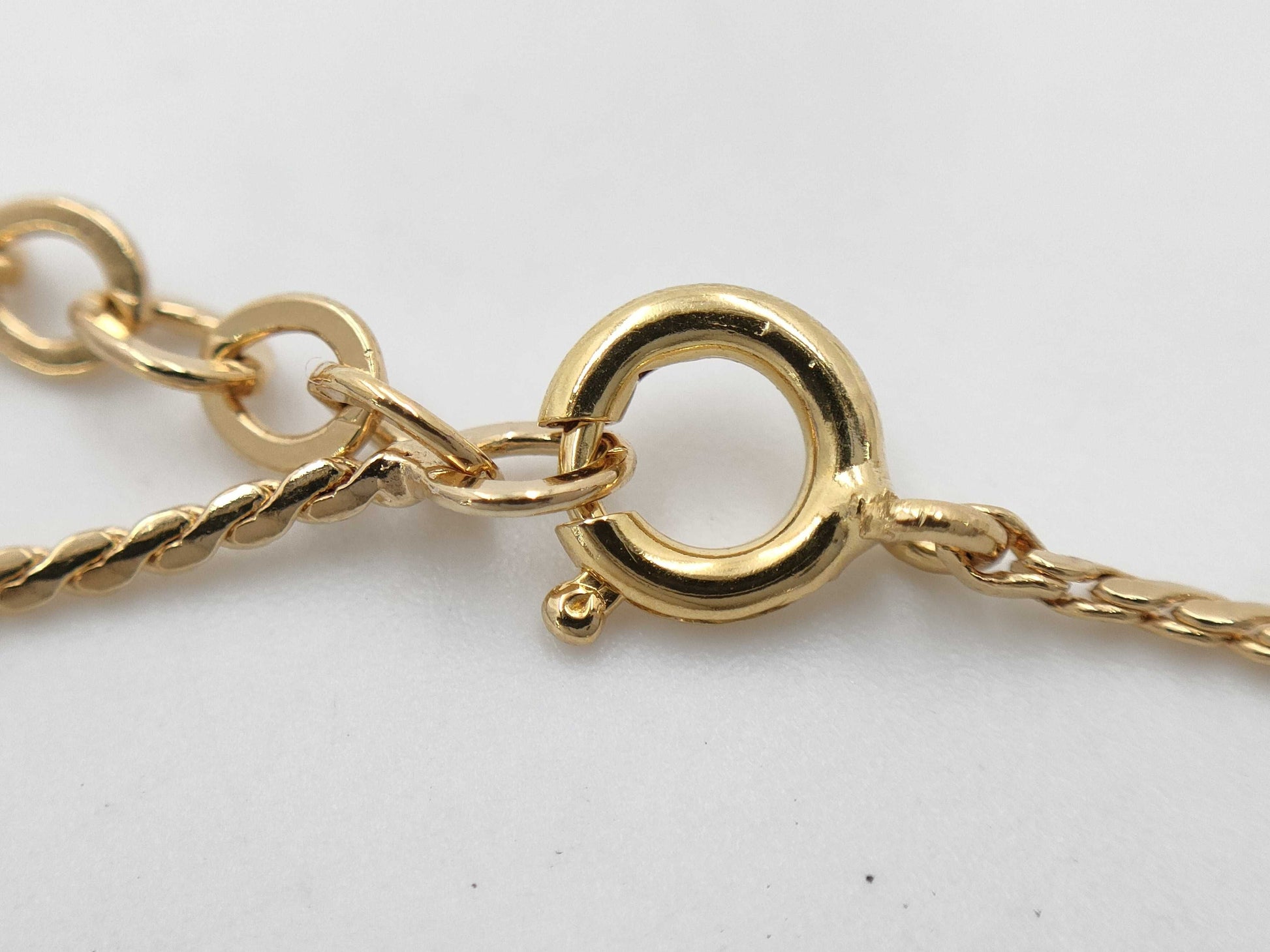 Dior CD logo rhinestone necklace