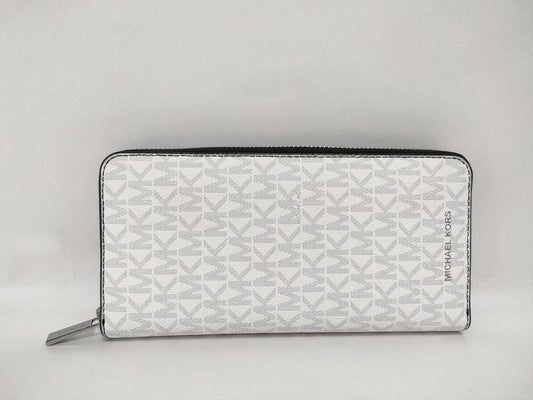 Michael Kors MK Signature Round Long Wallet