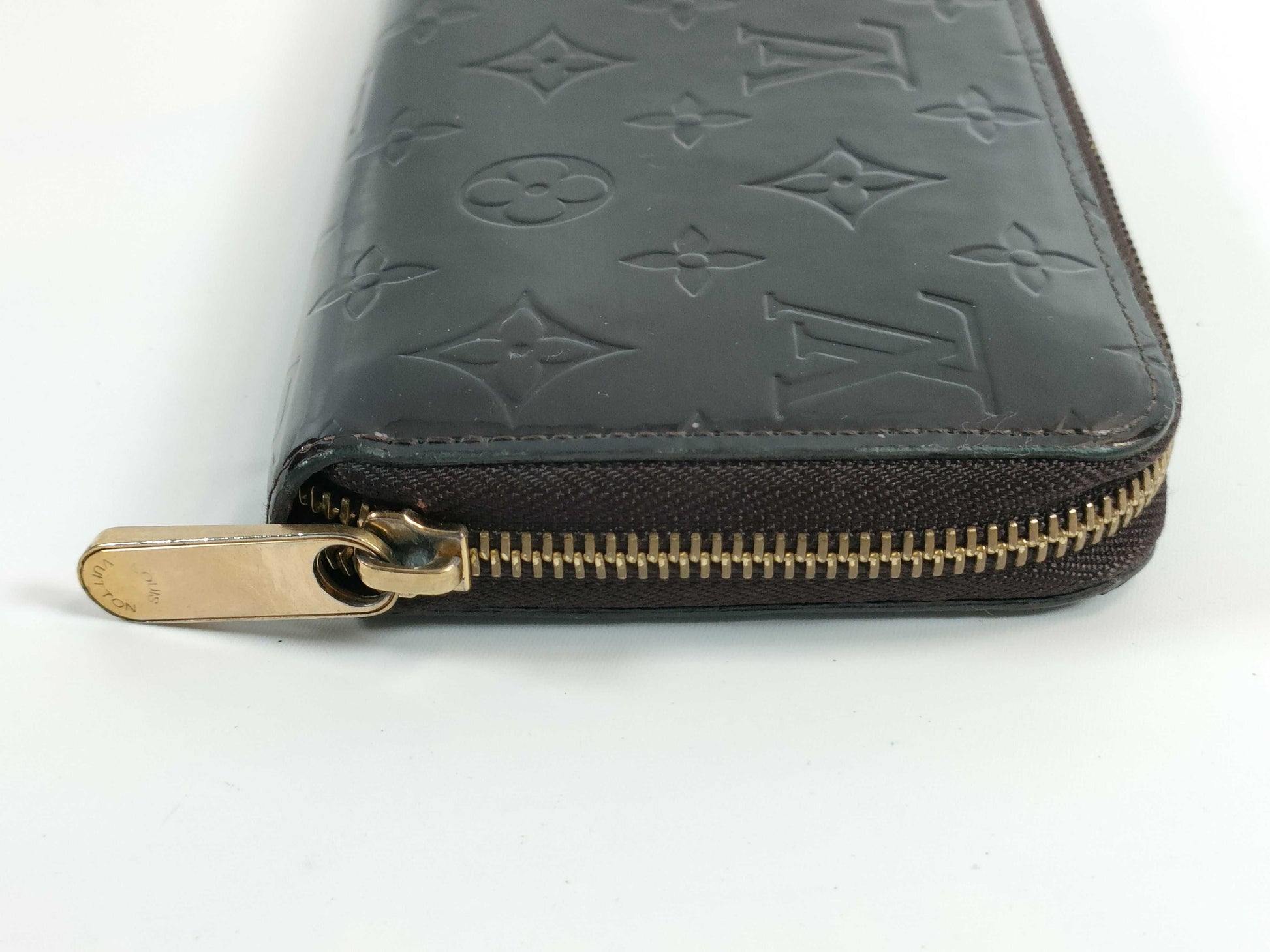 LOUIS VUITTON Vernis LOUIS VUITTON Monogram Vernis Zippy Wallet M93522/CA4089 Wallet