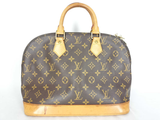 LOUIS VUITTON Monogram Louis Vuitton Monogram Alma Handbag M51130 Handbag