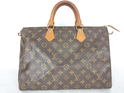 LOUIS VUITTON Monogram Louis Vuitton Monogram M41107 Speedy 35 Handbag Boston Bag
