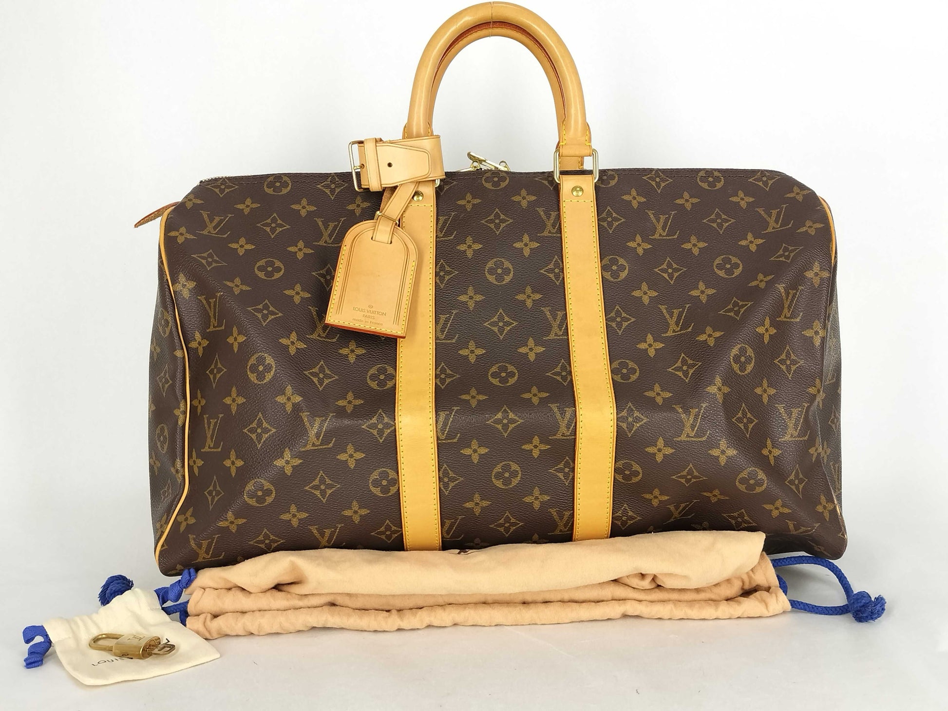LOUIS VUITTON Monogram Louis Vuitton Monogram M41428 Keepall 45 Boston Bag Boston Bag