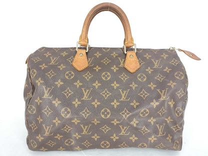 LOUIS VUITTON Monogram Louis Vuitton Monogram M41107 Speedy 35 Handbag