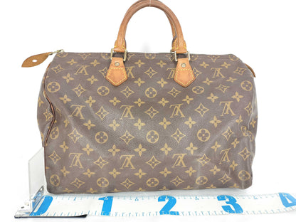 LOUIS VUITTON Monogram Louis Vuitton Monogram M41107 Speedy 35 Handbag