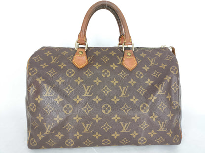 LOUIS VUITTON Monogram Louis Vuitton Monogram M41107 Speedy 35 Handbag