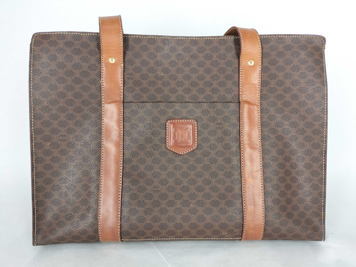 CELINE Macadam Tote Bag